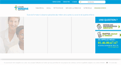Desktop Screenshot of coursminerve.com